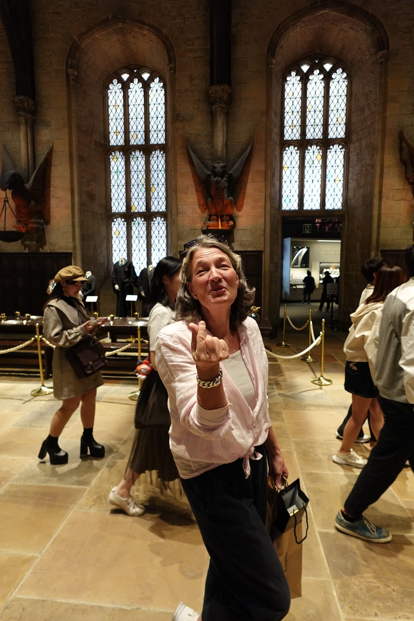 Annika vid Hogwarts