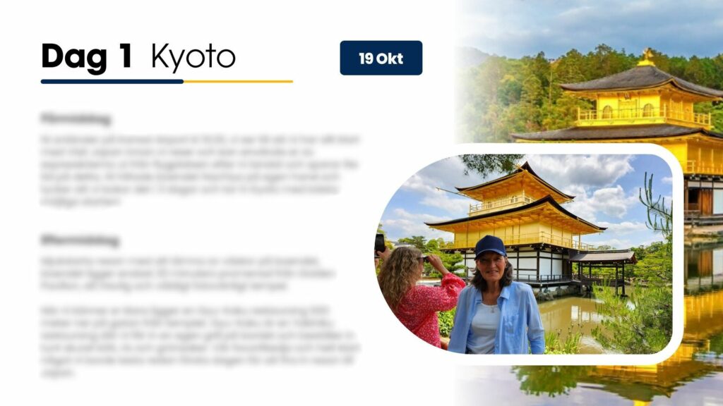 Dag 1 - Kyoto