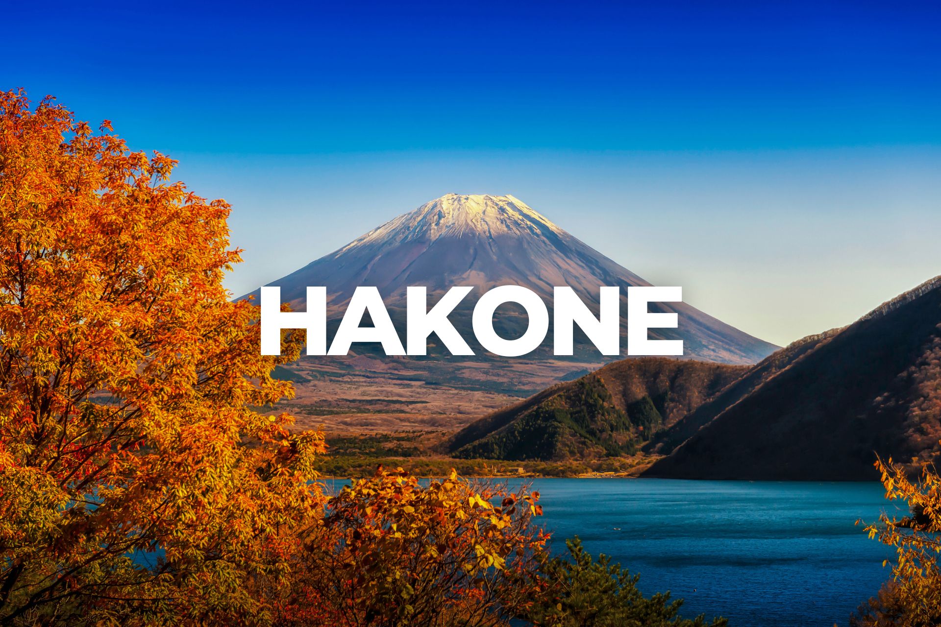Hakone - destination i Japan