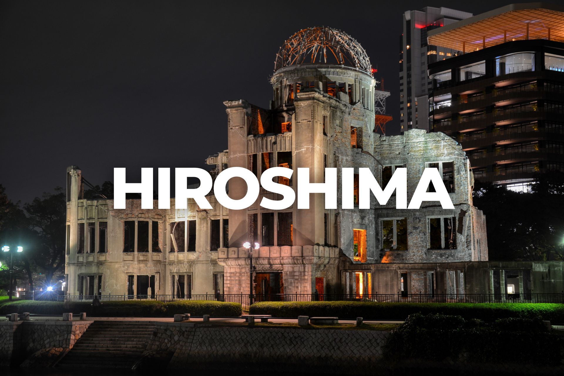 Hiroshima - populär destination i Japan