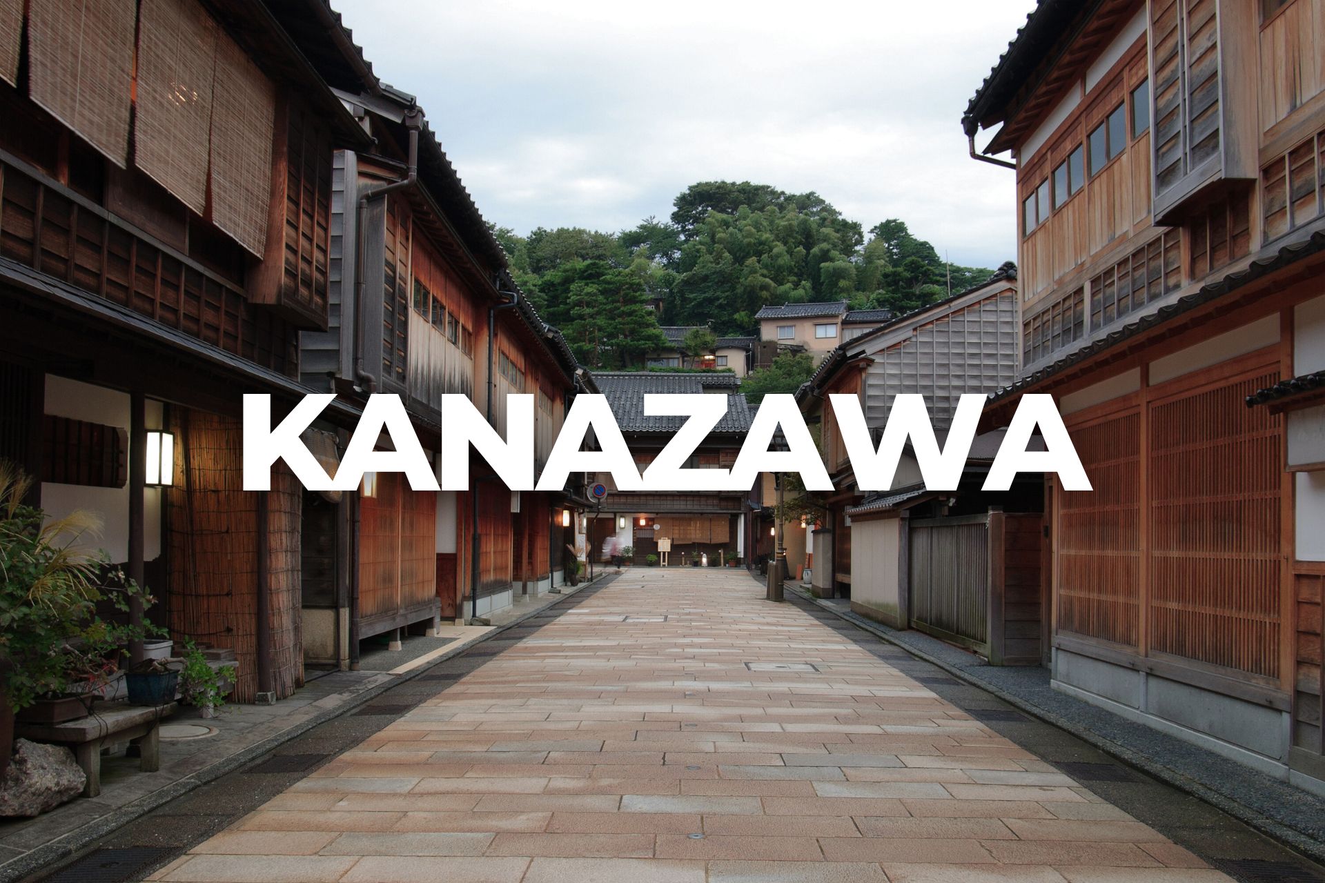 Kanazawa - destination i Japan