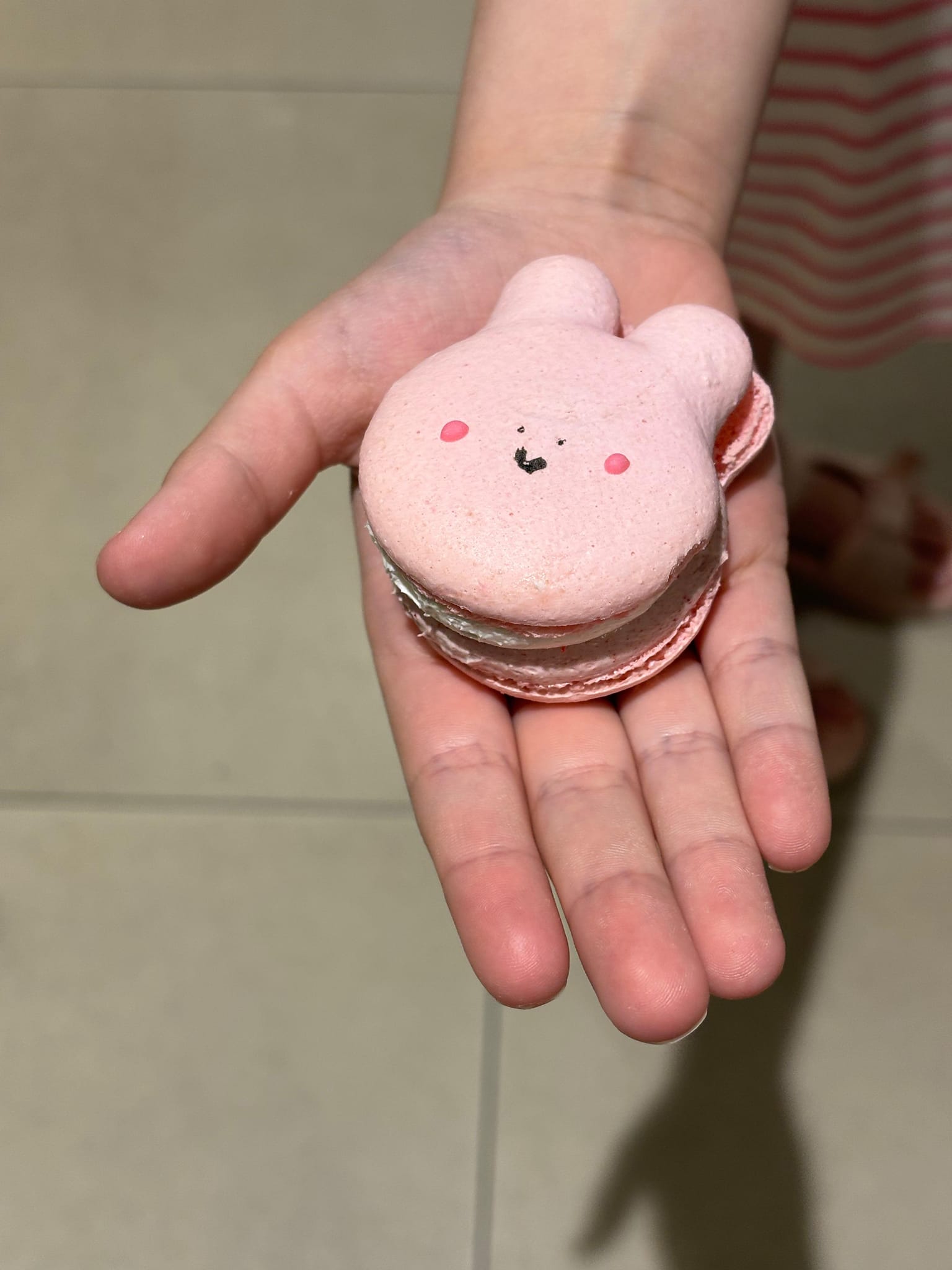 Gullig macaron