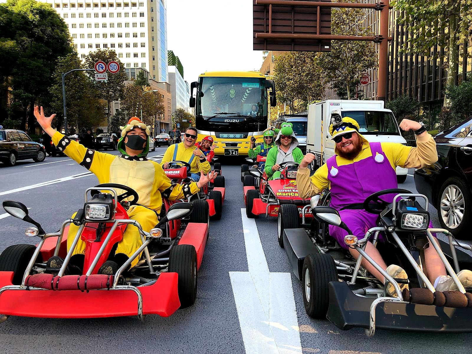 Mario Kart i Tokyo