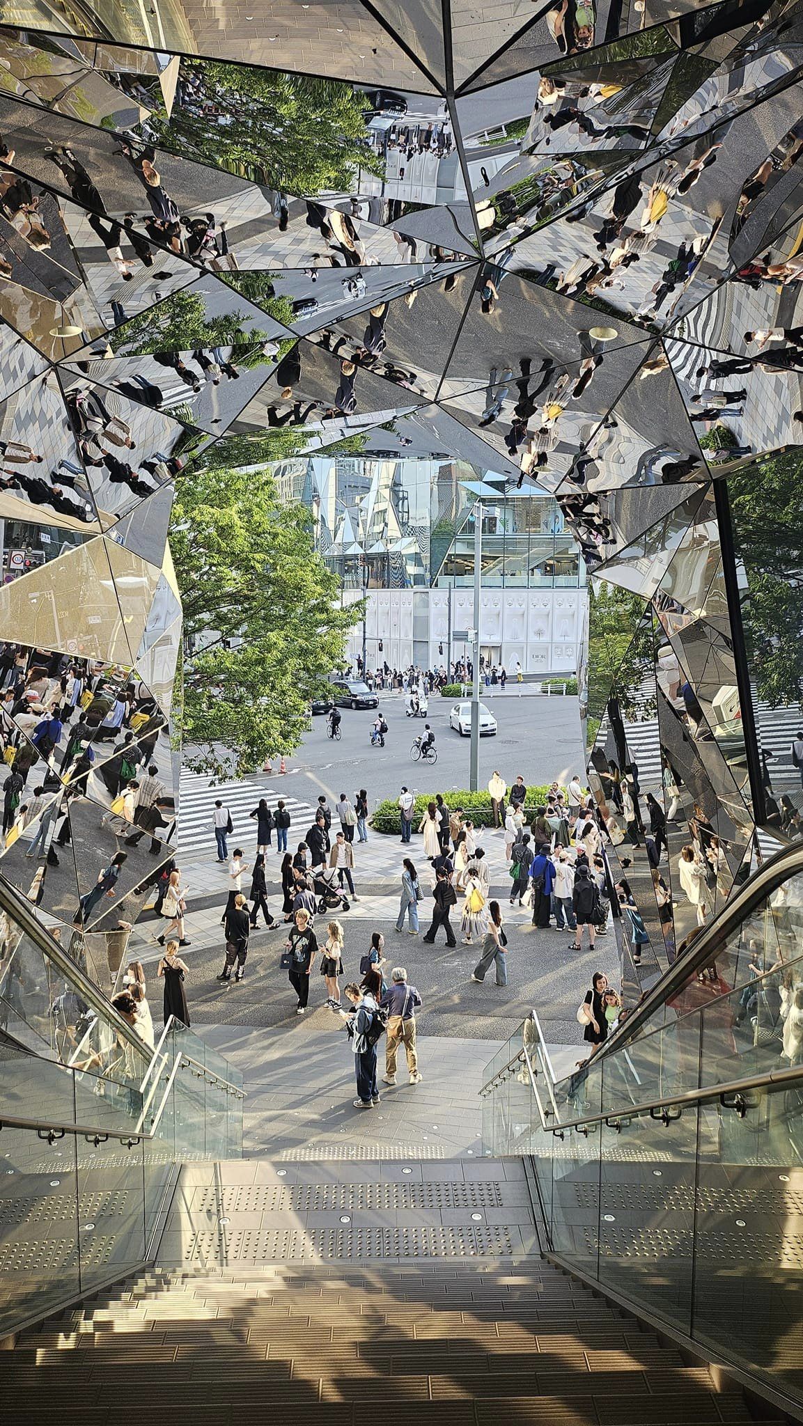 Omotesando-speglar