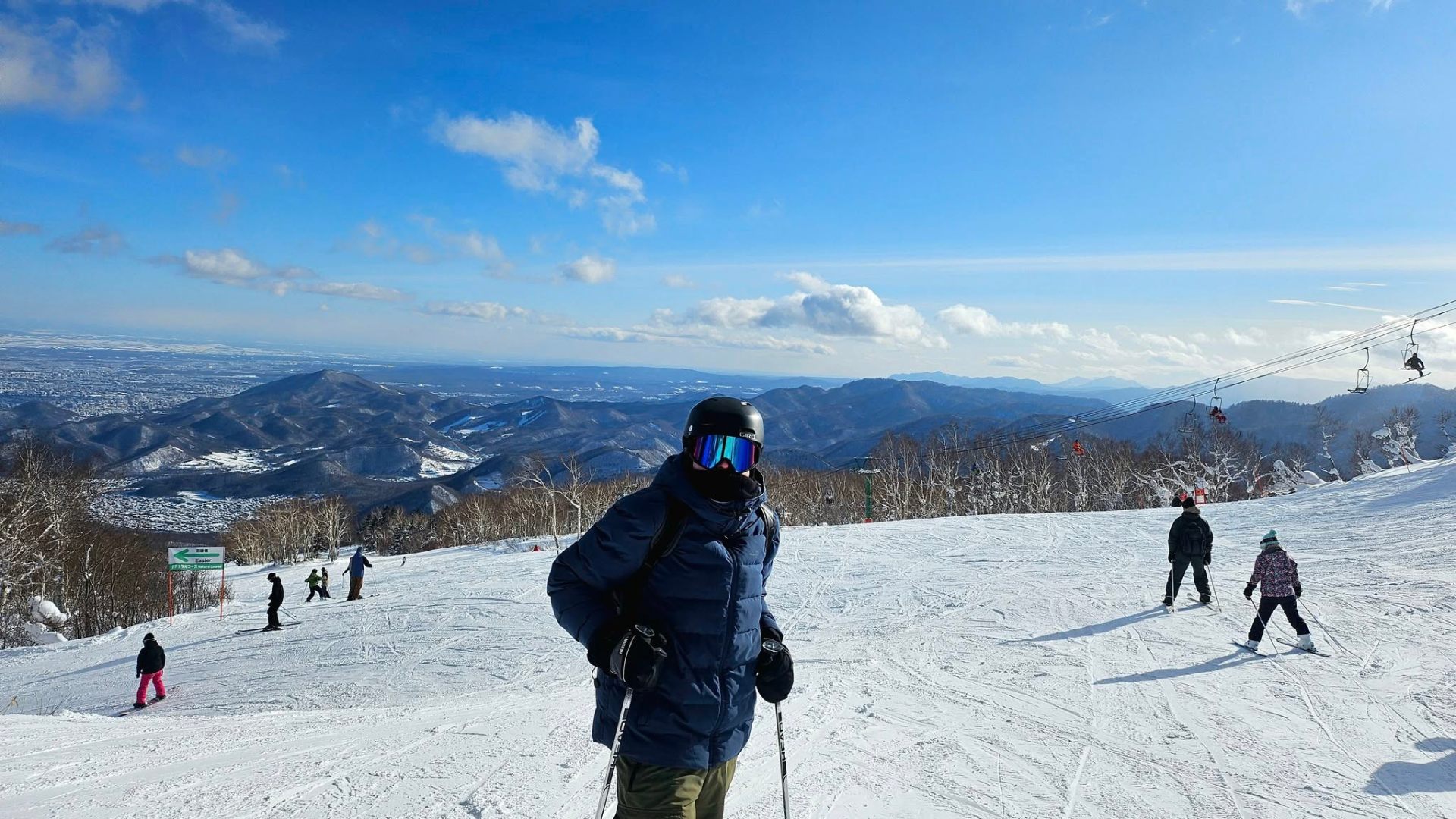 Skidåkning i Hokkaido