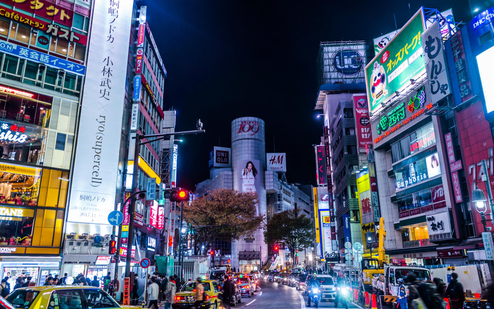 Storstadsresor i Japan