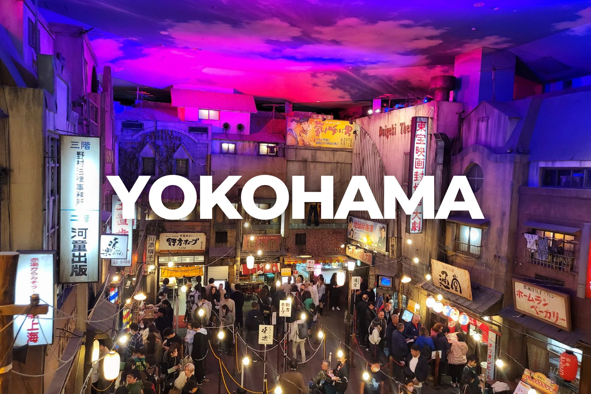 Yokohama - destination i Japan